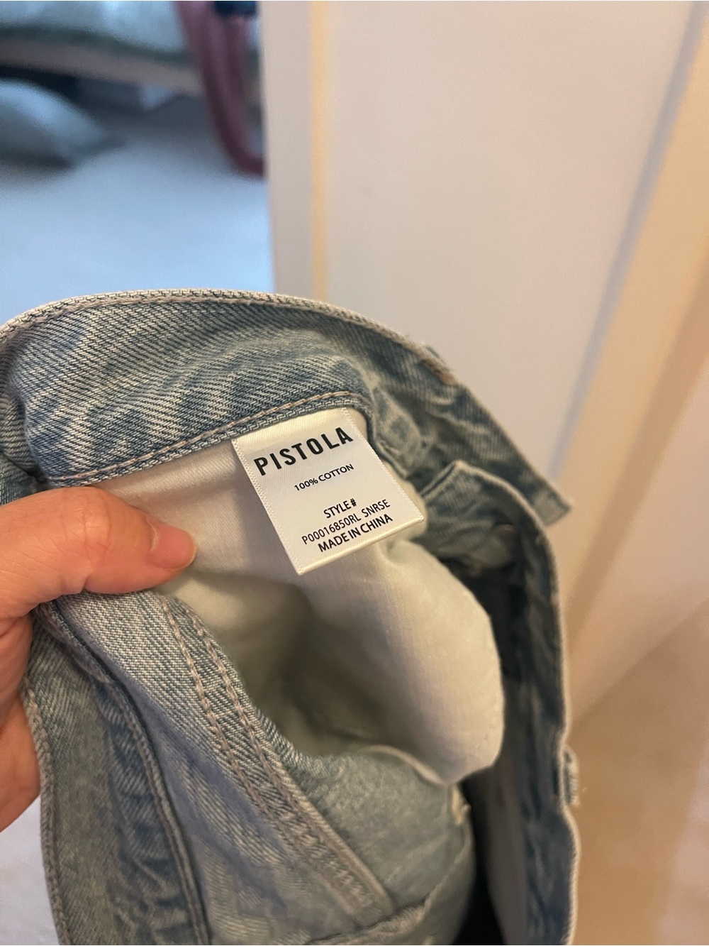 pistola Light Wash High Rise Jeans - Picture 5 of 8